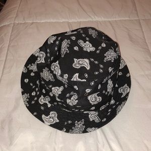 Black and White Bucket Hat